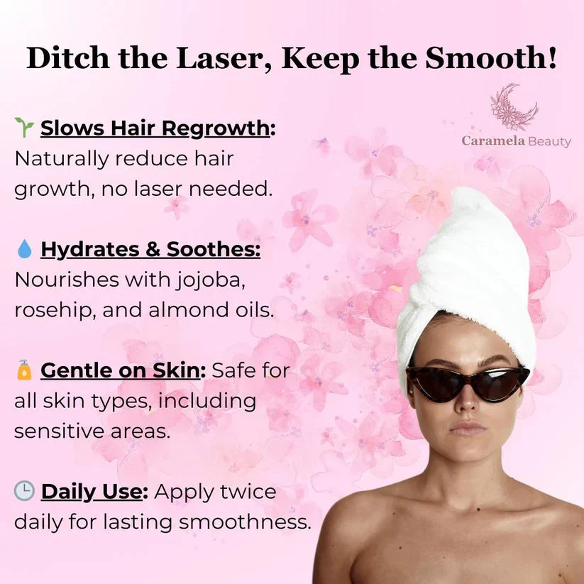 The Natural Secret to Hair-Free Skin — Slow Down Growth, Naturally-XDX
