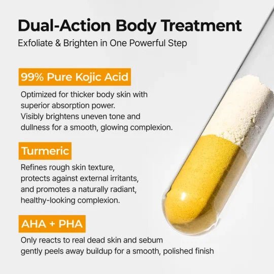 [Dr.melaxin Official] Peel Shot Keratin Care Kojic Acid Turmeric Spray 200ml Pore Clearing Exfoliating Formula